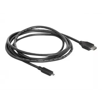 Cablu HDMI la Micro-HDMI DeLOCK 2 m, 32 AWG, High Speed cu Ethernet, 4K 82664