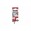 Cheie de mandrină KWB pentru mandrine cu coroană dințată, S2, pinion 10 mm, oțel călit, mâner negru 285820