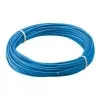 Liță izolată Wentronic Goobay, albastru, 10 m, 1 conductor, 18 x 0,1 mm, 0,14 mm², 26 AWG 55039