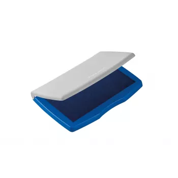 Tampon de ștampilă Pelikan în carcasă din plastic, albastru/gri, 110 x 70 mm 337709