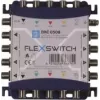 Multiswitch WISI DXC0508 FLEXSWITCH 5 în 8 cascadabil SAT/TERR 76875