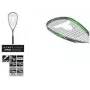 Rachetă de squash TALBOT TORRO Pro 6000, negru/verde, ofensiv, construcție Y, 1 bucată (251006)
