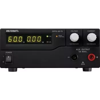 Sursă de laborator programabilă DC VOLTCRAFT DPPS-60-15 1-60 V/DC, 0-15 A, 900 W, USB