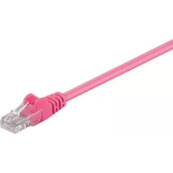Cablu patch Ethernet Wentronic 95220-GB Cat5e U/UTP RJ-45, magenta