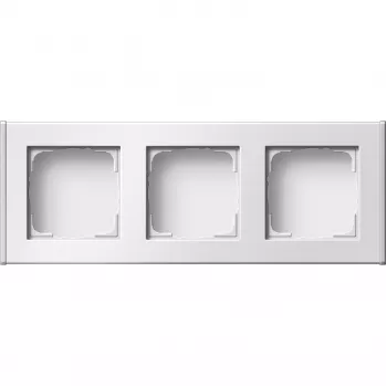 Profil de instalare Gira 136327 3 posturi System 55 alb pur