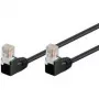 Cablu patch Wentronic 96086 Cat5e U/UTP RJ45, negru