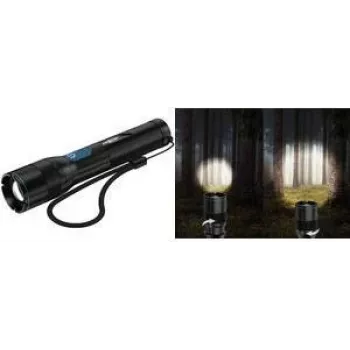 Lanternă LED reîncărcabilă ANSMANN Adventure TA1800RF, 1800 lumeni, USB-C, negru 1600-0763