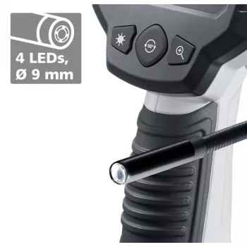 Cameră de inspecție Laserliner 082.252E cu sondă de 9 mm și afișaj TFT de 2,7 inch