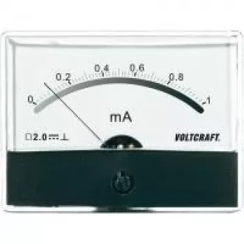 Instrument de măsură încorporat Voltcraft AM-86X65/1MA curent continuu 0-1 mA cu bobină mobilă