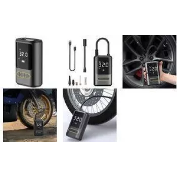 Compresor cu acumulator IWH 019703 10 bar cu funcție de power bank