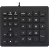 Tastatură numerică USB Renkforce protejată împotriva stropirii, protejată împotriva prafului, cu trackball neagră (RF-4791687)