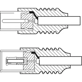 Cablu de antenă TECLINE Wentronic Goobay, alb, 20 m - conector tată coaxial IEC la mamă coaxial IEC (50125)