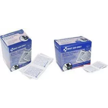 Șervețele de curățare ochelari FIRST AID ONLY, 1 strat, alb, 200 șervețele (P-10301 00)