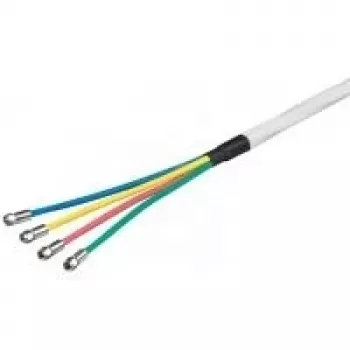 Cablu de antenă coaxial Quattro Wentronic Goobay 80 dB cu conectori F, ecranat de 2x, CCS, 10 m 67330