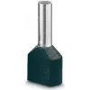 Manșon dublu pentru capăt de fir LAPP, 0,75 mm², 8 mm, izolat parțial, gri, 500 bucăți 61802000