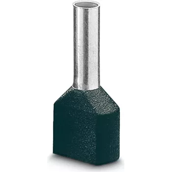 Manșon dublu pentru capăt de fir LAPP, 0,75 mm², 8 mm, izolat parțial, gri, 500 bucăți 61802000