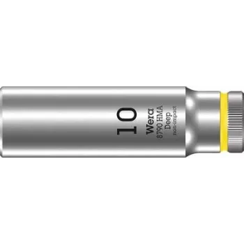 Cheie tubulară hexagonală Wera 05004507001 Zyklop 1/4 inch cu antrenor 10 mm