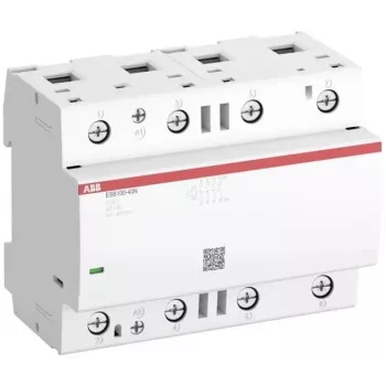 Contactor de instalație ABB ESB100-40N-06 4S/0OE, 230 V AC/DC, 4 NO, 100 A 1SAE661111R0640