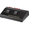 Comutator pentru boxe Wentronic Goobay, negru - conectează până la 2 perechi de boxe (60928)