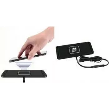 Pad de încărcare wireless IWH cu funcție de încărcare rapidă, 1x USB-C, compact, pentru dispozitive Qi, 1 buc. (019067)