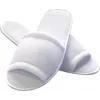 Papuci de unică folosință HYGOSTAR HYGONORM CLASSIC, cu vârf deschis, albi, mărime unică, lungime: 285 mm, parte superioară din poliester terry (5551)