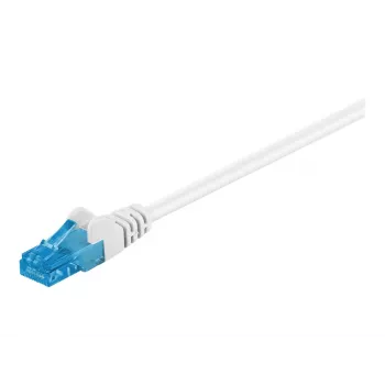 Cablu patch WENTRONIC Goobay CAT 6a, U/UTP, alb, 1,5 m - LSZH fără halogen, cupru (59825)