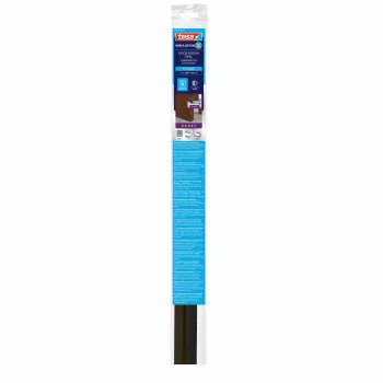 Bandă de etanșare pentru ușă tesa Moll COMFORT, maro, 40 mm x 1 m, aluminiu autoadeziv