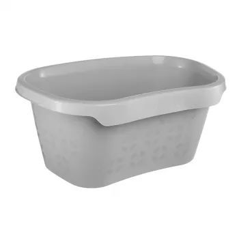 Cadă de rufe keeeper Tilda, 30,5 L, Nordic Grey, ergonomică 1009213000000