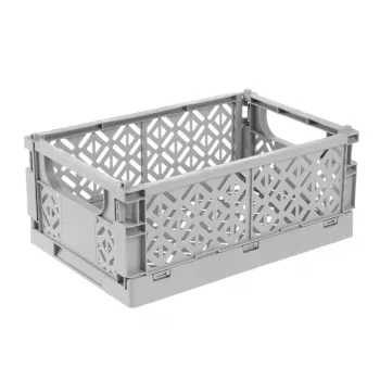 Cutie pliabilă mini keeeper fritzi, mărimea M, gri nordic, 3,4 litri, cutie decorativă pliabilă, sigură pentru alimente, 1 bucată 1023313000000