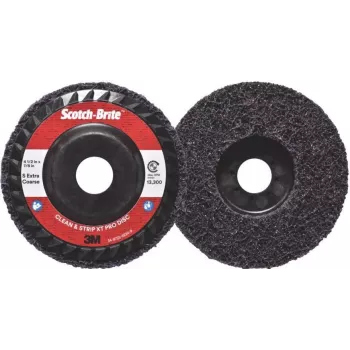 Disc de curățare grosieră 3M Scotch-Brite XT-RD Pro 115x22mm M14 carbură de siliciu 7100192330