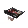 Switch SATA III EXSYS EX-3466-2 cu 4 porturi - selector 1 la 4 HDD/SSD, 6Gbps, Hot-Swap, chipset Marvell