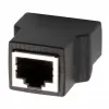 Adaptor EXSYS EX-49112 RJ45 mamă la bloc de borne cu 8 pini cu buton, CAT.5e