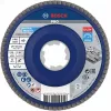 Disc de șlefuit cu lamele Bosch X-LOCK 115 mm G 60 pentru metal, înclinat, X571 Best for Metal 2608621763