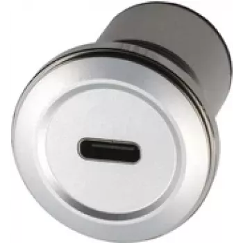 Adaptor metalic pentru montaj pe panou EXSYS EX-49194, USB-C mamă la USB-A mamă