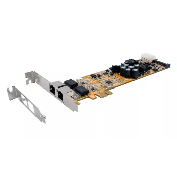 Placă PCIe EXSYS EX-6072POE-2 Dual Gigabit Ethernet cu PoE, Low Profile