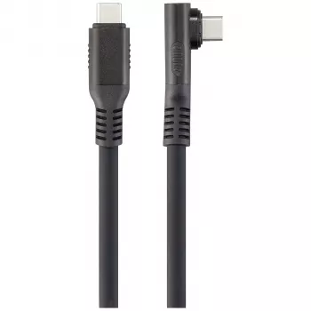 Cablu Renkforce USB4 USB-C la USB-C 1m negru 8K UHD cu conector magnetic RF-6438138