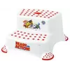 Scăunel cu 2 trepte keeeper kids Igor Paw Patrol, alb cu imprimeu, capacitate 120 kg, antiderapant 1003210013700