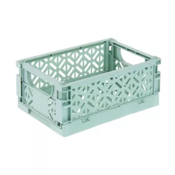 Cutie pliabilă mini keeeper fritzi, mărimea S, Nordic Green, 0,7 L, cutie decorativă pliabilă, sigură pentru alimente, 1 bucată 1023231500000