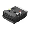 Adaptor Wentronic AVK 198 SCART la 3x RCA/S-Video, negru 50312