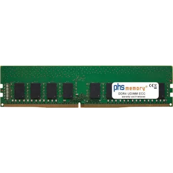 Memorie PHS-memory 8 GB DDR4 ECC UDIMM 2133MHz pentru Synology RackStation RS3618xs SP266798