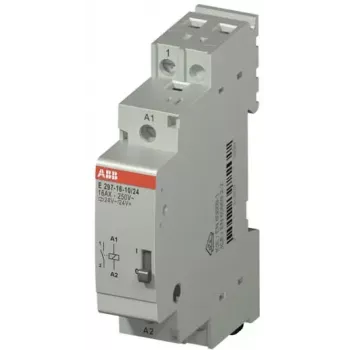 Releu de instalație ABB E297-16-10/24 16A 1NO bobină 24V AC/DC șină DIN 2TAZ311000R2041