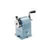 Ascuțitoare metalică pentru creioane Caran d'Ache Alpine Frost, 1 orificiu, albastru/argintiu CC0455.025