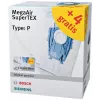 Set saci aspirator Siemens VZ123FP MegaAir SuperTEX (tip G/G ALL, 4 saci + 1 microfiltru)