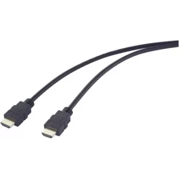 Cablu HDMI SpeaKa Professional HDMI-A tată la tată 3,00 m negru 4K UHD SP-12816084