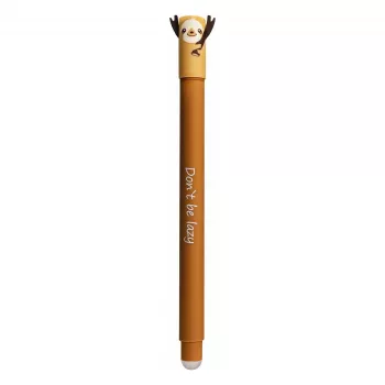 Pix cu gel FABER-CASTELL EBERHARD FABER Animal Erase it! leneș 0,7 mm albastru (582109)