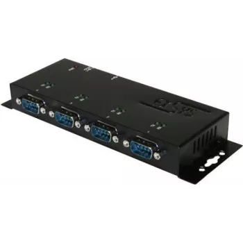 Adaptor serial EXSYS EX-1334HMV-2 4 porturi USB 2.0 la RS-232 cu carcasă metalică