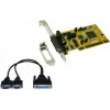 EXSYS EX-42372IS 2-Port PCI RS-422/485 Serial Card with Surge Protection, Low Profile