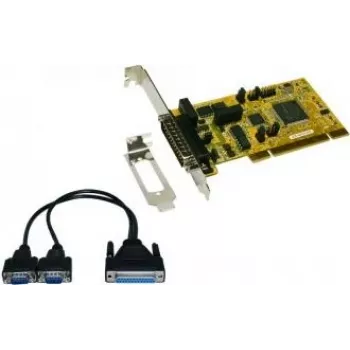 Placă serială EXSYS EX-42372IS 2 porturi PCI RS-422/485 cu protecție la supratensiune, Low Profile