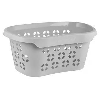 Coș de rufe keeeper anton, 30,5 L, Nordic Grey, ergonomic, ventilat, lățime 575 mm 1009313000000