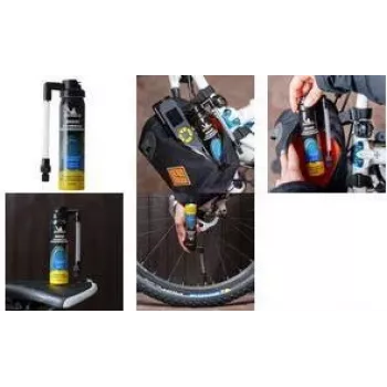 Spray MICHELIN Expert pentru repararea panelor de bicicletă, 75 ml, fără unelte, etanșează și umflă, unică utilizare 650040